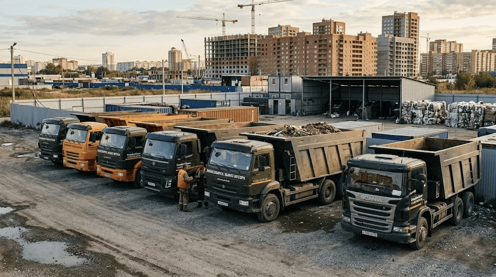 Вывоз мусора самосвалами в Екатеринбурге: как сэкономить на логистике?